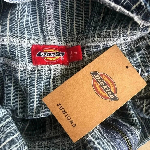 NWT Dickies Overall Pinstripe Dress - Picture 6 of 6